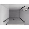 Mexen Exo Duschkabine Schwenktür 70 x 90 cm, transparent, schwarz - 8182-070-090-70-00