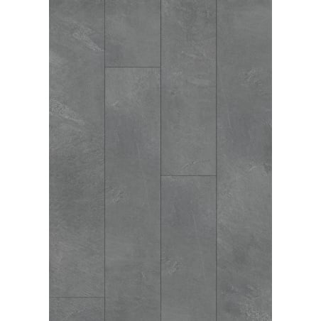 Mexen Grey Dark Vinylplatten 1227 x 187 mm LVT Dryback 2,5 mm, PVC-Unterlage, 4 V-Fuge, Schiefer - F1359-1227-187-255-4V1-01