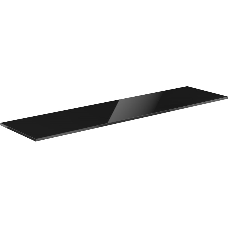 Mexen Uni Aufsatzplatte 180 cm, schwarz glänzend - 91AXX-1804-464-18-70