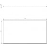 Mexen Uni Schrankplatte 90 cm, Eiche - 91AXX-0904-464-18-81