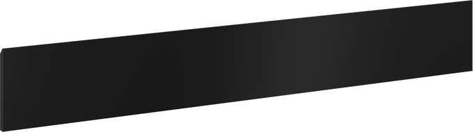 Mexen Orio Front für den Korpus des Badezimmerschranks 160 x 20 cm, Schwarz Matt - 91A10-1600-235-1-71