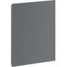 Mexen Orio Front für den Korpus des Badezimmerschranks 30 x 43,5 cm, graphitmatt - 91A11-0300-470-1-66