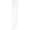 Mexen Orio Front für Korpus des Badezimmerschranks 35 x 80 cm (2 Stk.), weiß glänzend - 91A11-1600-300-2-00