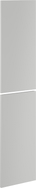 Mexen Orio Front für Schrankkorpus 35 x 80 cm (2 Stk.), Grau Matt - 91A11-1600-300-2-62