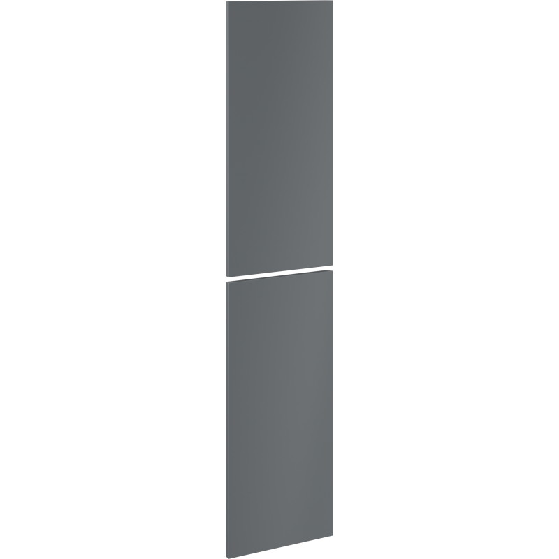 Mexen Orio Front für den Korpus des Badezimmerschranks 35 x 80 cm (2 Stück), Graphit matt - 91A11-1600-300-2-66