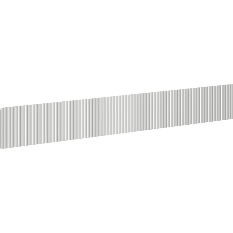 Mexen Rivel Front Rippling für Badezimmermöbelkorpus 120 x 20 cm, Grau Matt - 91A20-1200-235-1-62
