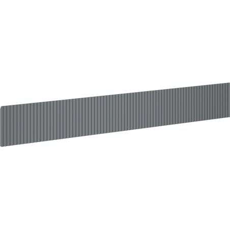 Mexen Rivel Front für Badschrankkorpus 140 x 20 cm, Graphit matt - 91A20-1400-235-1-66