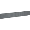 Mexen Rivel Front für Badschrankkorpus 140 x 20 cm, Graphit matt - 91A20-1400-235-1-66