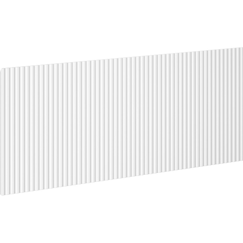 Mexen Rivel Front gerillt für Schrankkorpus im Badezimmer 80 x 43,5 cm, weiß matt - 91A20-0800-470-1-01