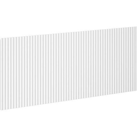 Mexen Rivel Front gerillt für Schrankkorpus im Badezimmer 80 x 43,5 cm, weiß matt - 91A20-0800-470-1-01
