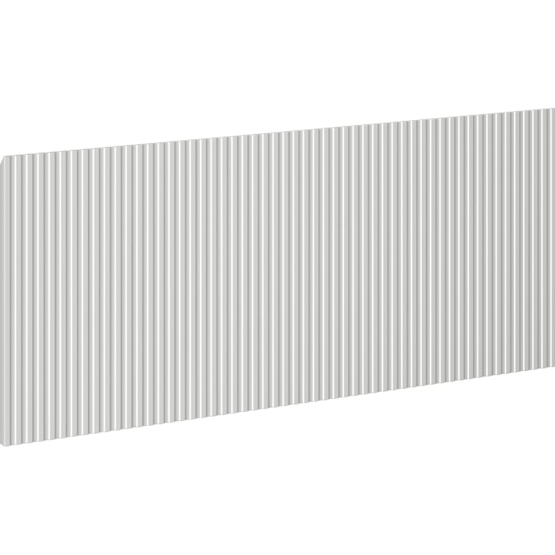 Mexen Rivel Front geriffelt für Badezimmerkorpus 80 x 43,5 cm, graumatt - 91A20-0800-470-1-62