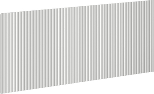 Mexen Rivel Front für Waschtischunterschrank 100 x 43,5 cm, Grau Matt - 91A20-1000-470-1-62