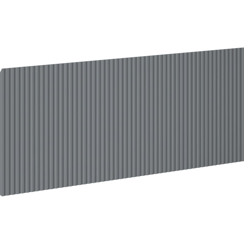 Mexen Rivel geriffelter Front für Badezimmermöbelkorpus 80 x 43,5 cm, graphit matt - 91A20-0800-470-1-66