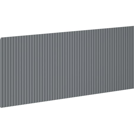 Mexen Rivel geriffelter Front für Badschrankkorpus 90 x 43,5 cm, Graphit Matt - 91A20-0900-470-1-66