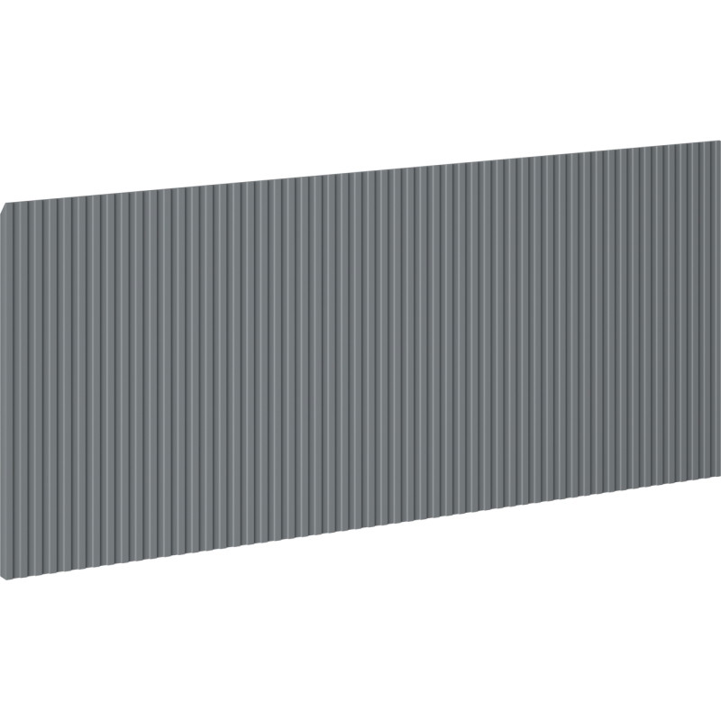 Mexen Rivel Front geriffelt für Waschtischunterschrank 100 x 43,5 cm, grafit matt - 91A20-1000-470-1-66