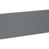 Mexen Rivel Front geriffelt für Waschtischunterschrank 100 x 43,5 cm, grafit matt - 91A20-1000-470-1-66