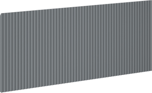 Mexen Rivel Front geriffelt für Waschtischunterschrank 100 x 43,5 cm, grafit matt - 91A20-1000-470-1-66