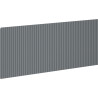 Mexen Rivel Front gerillt für den Korpus des Badezimmerschranks 120 x 43,5 cm, Graphit matt - 91A20-1200-470-1-66