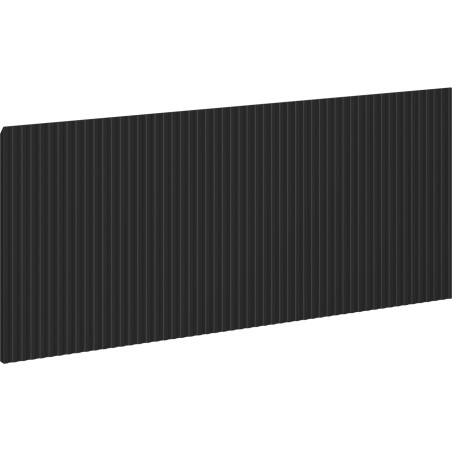 Mexen Rivel Front mit Rillen für den Schrankkörper 100 x 43,5 cm, Schwarz Matt - 91A20-1000-470-1-71