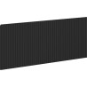 Mexen Rivel Front mit Rillen für den Schrankkörper 100 x 43,5 cm, Schwarz Matt - 91A20-1000-470-1-71