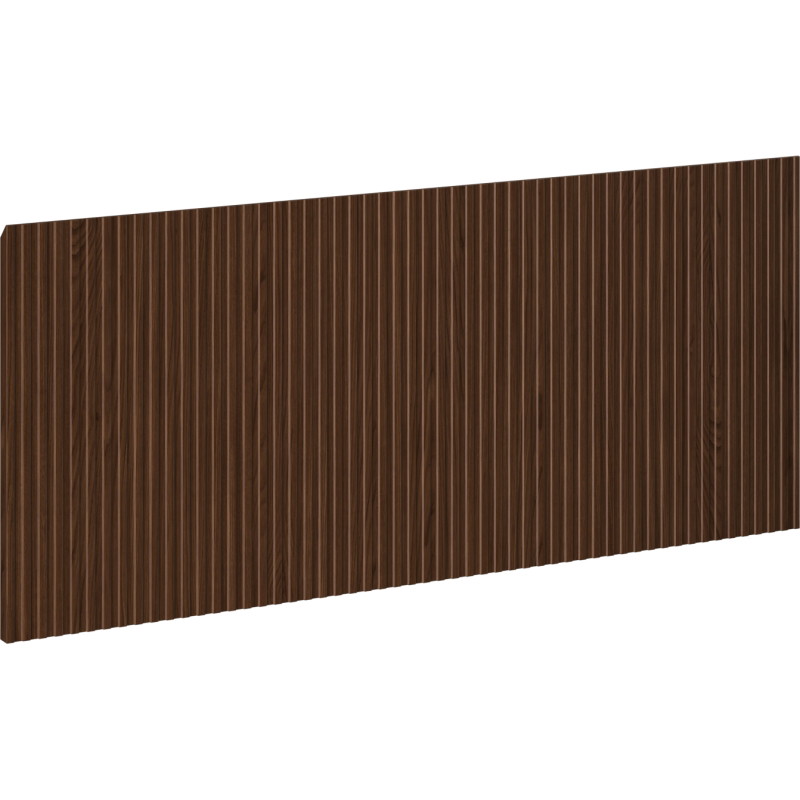 Mexen Rivel Front mit Rillen für den Badezimmerschrankkorpus 80 x 43,5 cm, Nussbaum - 91A20-0800-470-1-86
