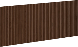 Mexen Rivel Front gerillt für Badschrank 100 x 43,5 cm, Nussbaum - 91A20-1000-470-1-86