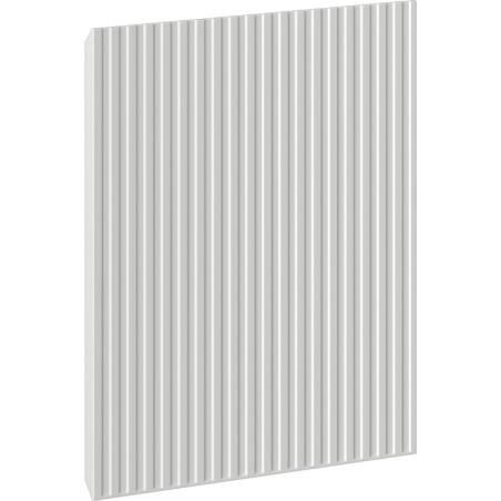 Mexen Rivel Front geriffelt für den Badezimmerschrank 40 x 43,5 cm, graumatt - 91A21-0400-470-1-62