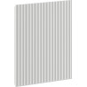 Mexen Rivel Front geriffelt für den Badezimmerschrank 40 x 43,5 cm, graumatt - 91A21-0400-470-1-62