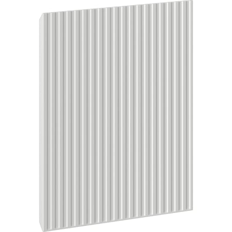 Mexen Rivel Front gerillt für den Korpus des Badschranks 45 x 43,5 cm, graumatt - 91A21-0450-470-1-62