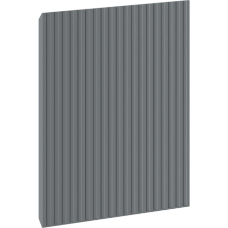 Mexen Rivel Front geriffelt für den Badschrankkorpus 30 x 43,5 cm, Graphit matt - 91A21-0300-470-1-66