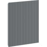 Mexen Rivel Front für den Korpus des Badezimmerschranks 45 x 43,5 cm, Graphit matt - 91A21-0450-470-1-66