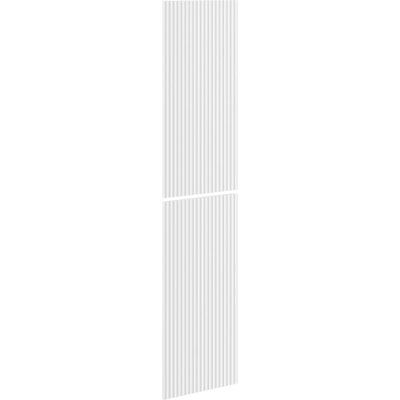 Mexen Rivel Front gezogen für den Korpus eines Badezimmerschranks 35 x 80 cm (2 Stk.), weiß matt - 91A21-1600-300-2-01