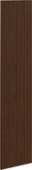 Mexen Rivel gerillter Front für den Badschrankkorpus 35 x 160 cm (1 Stk.), Nussbaum - 91A21-1600-300-1-86