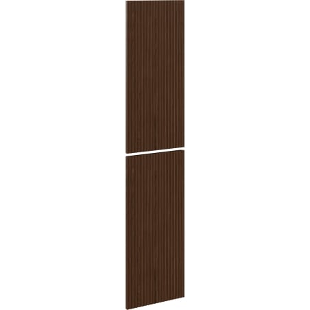 Mexen Rivel Front geriffelt für den Korpus des Badezimmerschranks 35 x 80 cm (2 Stück), Nussbaum - 91A21-1600-300-2-86