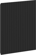 Mexen Rivel gefräste Front für Waschtischunterschrank 35 x 43,5 cm, schwarz matt - 91A21-0350-470-1-71