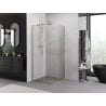 Mexen Exo quadratische Duschkabine zum Schieben 90 x 90 cm, transparent, gold - 8111-090-090-50-00