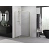 Mexen Exo Fünfeck-Duschkabine schwingtür 90 x 90 cm, transparent, gold - 812-090-090-50-00