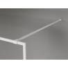 Mexen Kioto-F Duschwand Walk-in mit Rahmen 105 x 202 cm, transparent 8 mm, weiß - 800-105-104-20-00