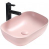 Mexen Rita Aufsatzwaschbecken 45 x 32 cm, rosa matt - 21084544
