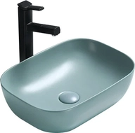 Mexen Rita Aufsatzwaschbecken 45 x 32 cm, hellgrün matt - 21084548