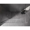 Mexen Kioto-F Duschwand Walk-in mit Rahmen 145 x 202 cm, transparent 8 mm, Chrom - 800-145-104-01-00