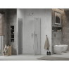 Mexen Lima faltbare Duschkabine 90 x 120 cm, transparent, Chrom - 856-090-120-01-00