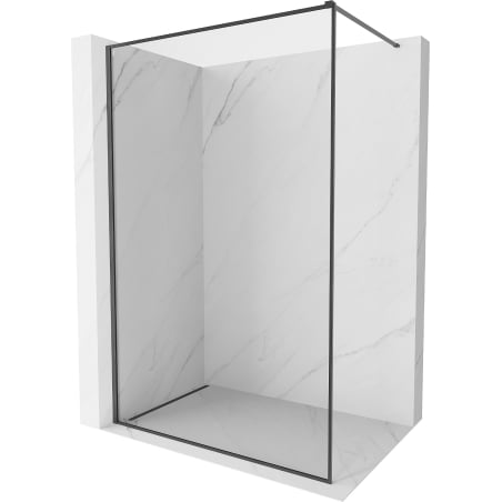 Mexen Kioto-F Duschwand Walk-in mit Rahmen 105 x 202 cm, transparent 8 mm, gun gray gebürstet - 800-105-104-66-00