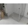 Mexen Lima faltbare Duschkabine 110 x 80 cm, transparent, Chrom - 856-110-080-01-00