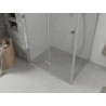 Mexen Lima faltbare Duschkabine 120 x 110 cm, transparent, Chrom - 856-120-110-01-00