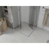 Mexen Lima Duo Faltbare Duschkabine 100 x 100 cm, transparent, Chrom - 856-100-100-02-00