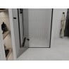 Mexen Roma 110 cm breite, transparente, schwarze Duschschwingtür - 854-110-000-70-00