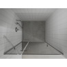 Mexen Roma 90 cm Schwingduschtür, Graphit, Chrom - 854-090-000-01-40