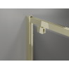 Mexen Exo Duschkabine mit Schwingtür 80 x 95 cm, transparent, gold - 8182-080-095-50-00