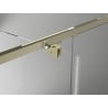Mexen Exo Duschkabine Schwenktür 75 x 85 cm, transparent, gold - 8181-075-085-50-00